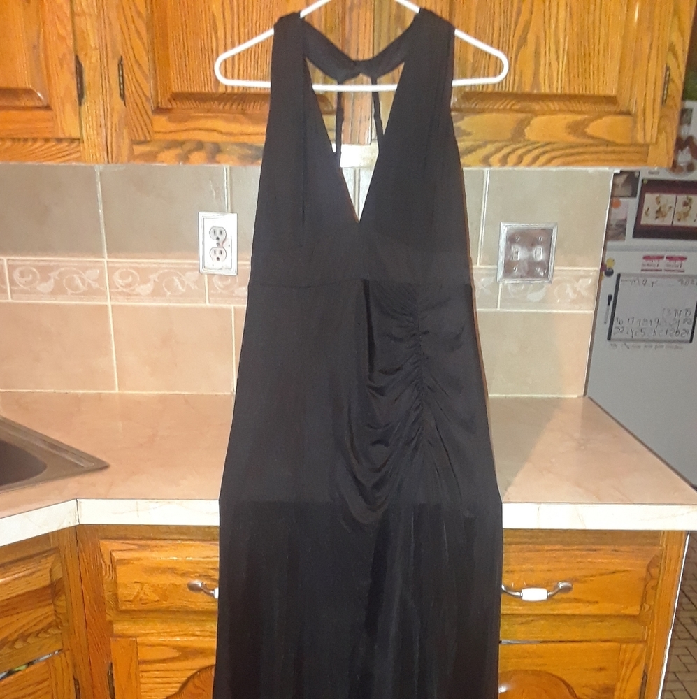 Black long dressy dress